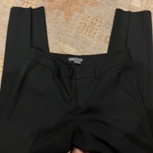 Vince Classic Black Cropped Pants